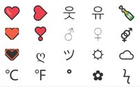 Cool text Symbols for Facebook ツ Twitter, Instagram, Wechat, WhatsApp