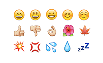 coming soon: Emoji text symbols that are popular all over the world